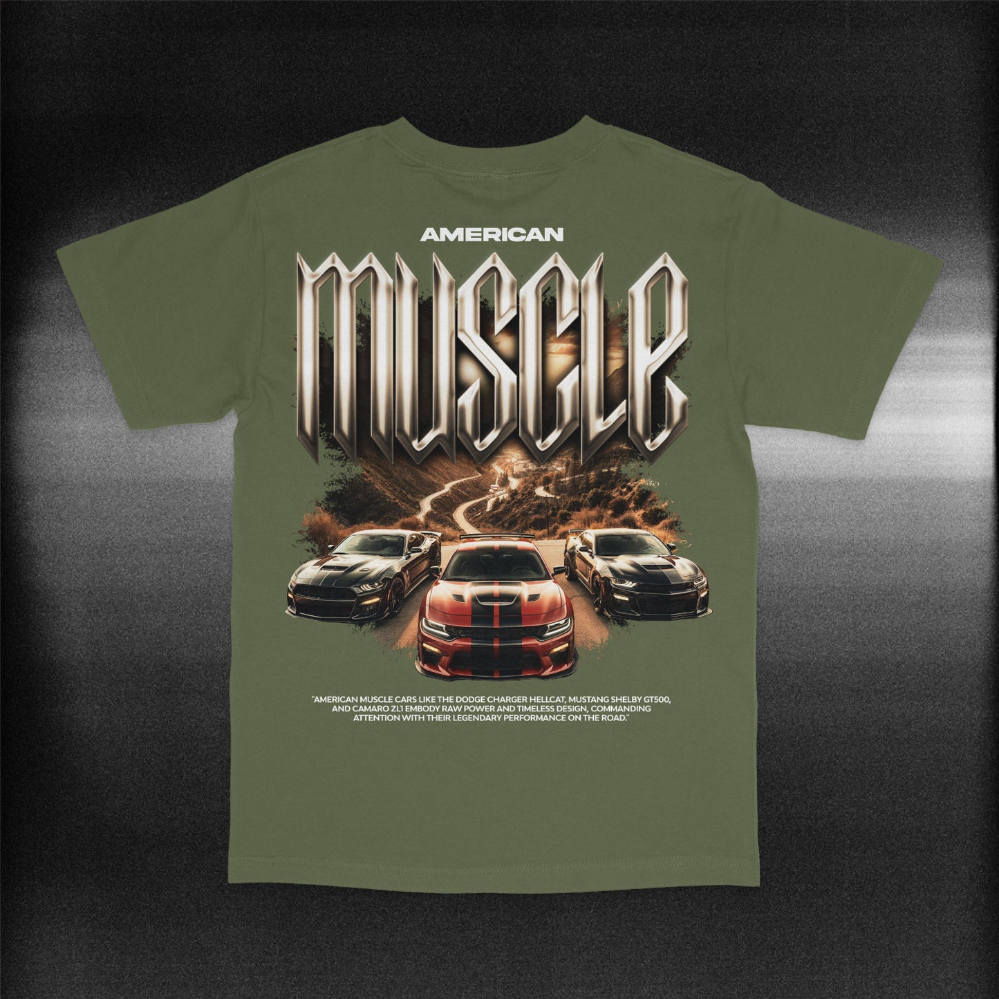 AMERICAN MUSCLE TSHIRT